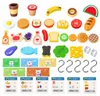 Sklep market drewniany stragan food truck z kostkarką do Podgląd zdjęcia produktu 27