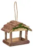 Relaxdays Vogelfutterhaus Holz, zum Aufhängen, HBT: 19 x 22 Produktbild-Vorschau 10