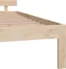 vidaXL Postel z masivu borovice 200x200 cm Náhled obrázku produktu 6