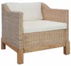 vidaXL Sessel mit Auflagen Natur Rattan Produktbild-Vorschau 7