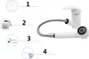 Granitan | HAND - Miscelatore da cucina - Bocca estraibile Anteprima dell’immagine prodotto 4