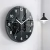 Wallfluent Hodiny - Okrúhle Sklenené Nástenné Hodiny - Náhľad obrázku produktu 3