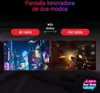 Marketing image showing two display modes: 4K 160Hz and FHD 320Hz, with corresponding visual examples. Produktbild-Vorschau