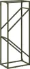 vidaXL Houtopslagrek, olijgroen, 40x25x100 cm, koudgewalst Productafbeelding-voorbeeld 7