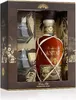 A gift set of Plantation Barbados Extra Old rum, including a bottle and two glasses, presented in a decorative box. Produktbild-Vorschau