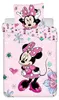 Disney detská posteľná bielizeň Minnie Mouse srdcia ružové Náhľad obrázku produktu 1