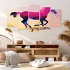Bild auf Leinwand - Leinwandbild - Pferd Tiere Geometrie Produktbild-Vorschau 7