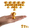 Mini puchar trofeum 3D 3,5 cm, 10 szt., nagroda dla Podgląd zdjęcia produktu 1