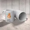Mr. & Mrs. Panda Tasse Bär Geburtstag - Grau Pastell - Produktbild-Vorschau 4