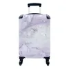 MuchoWow® Koffer Handgepäck Trolley Rollkoffer Kleine Produktbild-Vorschau 1