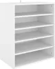 vidaXL Skriňa na topánky biela 60x35x70 cm Drevo Materiál Náhľad obrázku produktu 1