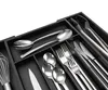 budu Besteckkasten #38 (Tiefe 38cm) aus Bambus - Schwarz - Produktbild-Vorschau 6
