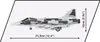 COBI Saab JAS 39 Gripen E, Bausatz, 7 Jahr(e), 480 Stück(e) Produktbild-Vorschau 6