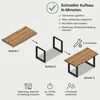 Baumkantentisch Cali 280 x 120 cm, Akazienholz massiv Produktbild-Vorschau 9