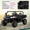COSTWAY Auto elettrica a 2 posti con pianale di carico Anteprima dell’immagine prodotto 3