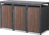 ML-Design Contenitore per pattumiera a 3 scomparti, Anteprima dell’immagine prodotto 1