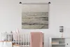 MuchoWow® Wandteppich Wandbehang Sommer - Meer - Grün 90x90 Produktbild-Vorschau 1