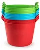 Plasticforte Flexibler Eimer/Behalter - grun - 42 l - rund Produktbild-Vorschau 3