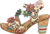 Laura Vita Laura Vita Sandalette Beige Produktbild-Vorschau 10