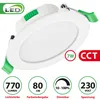 6x LED Einbaustrahler VENUS Weiß 7W Dimmbar IP44 für Bad – Produktbild-Vorschau 3