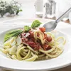 2 posate in titanio con manico lungo (forchetta e cucchiaio Anteprima dell’immagine prodotto 7