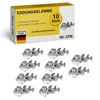 10er Set Erdungsklemme Kabelklemme Halterung Klemme Alu Produktbild-Vorschau 1