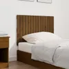 vidaXL Wand-Kopfteil Honigbraun 95,5x3x60 cm Massivholz Produktbild-Vorschau 3