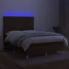 The Living Store Boxspringbett mit Matratze & LED Produktbild-Vorschau 4