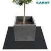 Podstawka pod doniczkę z fazowaną krawędzią Majesty Black Podgląd zdjęcia produktu 1
