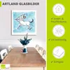ARTland Glasbild Serie Sternzeichen Schütze Größe: 20x20 cm Produktbild-Vorschau 3