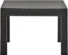 vidaXL Stół ogrodowy antracyt 58x58x41 cm PP rattan Podgląd zdjęcia produktu 2