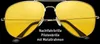 GKA Pilotenbrille Nachtsichtbrille für Autofahrer silber Produktbild-Vorschau 1