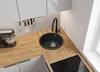 PRIMAGRAN Spülbecken Rund Anthrazit 46x46cm, Granitspüle 1 Produktbild-Vorschau 2