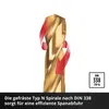 Original Einhell 19-tlg. HSS-G Titan Metallbohrer-Set (im Produktbild-Vorschau 9