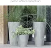 Prosperplast Blumentopf TUBUS Betoneffekt Anthrazit 30 cm Produktbild-Vorschau 3