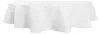 Tischdecke oval weiß 160x260 cm Leinenoptik Lotuseffekt Produktbild-Vorschau 1
