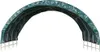 A green arched tunnel-like structure with a metal frame, likely a shelter or cover. Produktbild-Vorschau