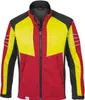 Kübler Forest Ultrashell Jacke Pro rot/warngelb Gr. M Produktbild-Vorschau 1