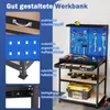 COSTWAY Stół warsztatowy do 225 kg Stół warsztatowy z Podgląd zdjęcia produktu 7