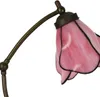 LumiLamp 5LL-6369 Lampa stołowa Tiffany różowo-brązowa Podgląd zdjęcia produktu 3