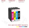 Four ink cartridges are displayed in a row, with text above and below them. Produktbild-Vorschau