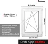 Framex Premium Kunststofffenster Breite x Höhe: (60 x 80 Produktbild-Vorschau 2