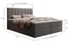 MyBed Allen Boxspringbett Polsterbett mit Kopfteil Produktbild-Vorschau 9
