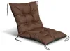Stuhlauflage Gartenstuhl Auflage 50x50x10 cm Stuhlkissen Produktbild-Vorschau 5