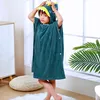 Kinder Badetuch mit Kapuze 70x140 cm – Poncho, Produktbild-Vorschau 3