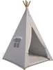 Best For Kids Spielzelt Tipi Sterne Grau Zelt Indianer Produktbild-Vorschau 2
