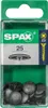Spax Abdeckkappen schwarz zum stecken - 25 Stk. Produktbild-Vorschau 1