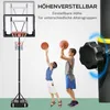 HOMCOM Basketballständer höhenverstellbar Basketballanlage Produktbild-Vorschau 4