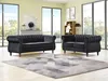 Chesterfield-Sofagarnitur - 3-Sitzer & 2-Sitzer - Samt - Produktbild-Vorschau 2