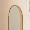 Ovaler Wandspiegel mit Metallrahmen – Badspiegel modern, Produktbild-Vorschau 6